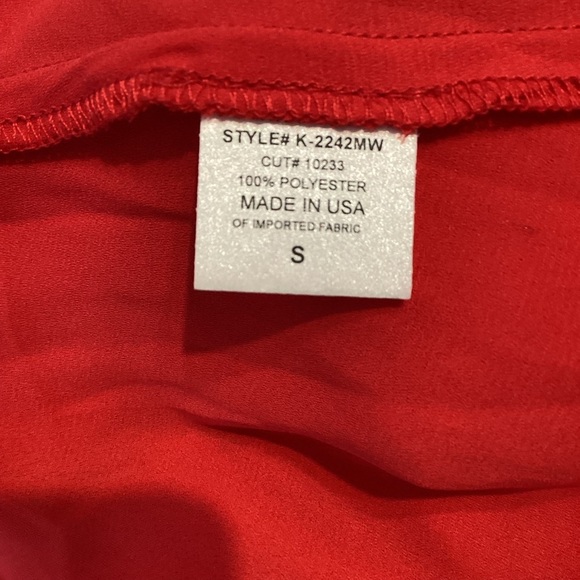 Krisa Smocked Waist Halter Mini Dress Size S Affair - Picture 7 of 7